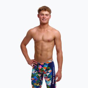 Gyermek úszó jammer nadrágok Funky Trunks Training Jammers palm prism (Training Jammers FTS003B7229722) kép