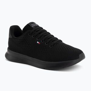Férfi cipők Tommy Hilfiger Lightweight Runner Knit black (Lightweight Runner Knit FM0FM05909BDS) kép
