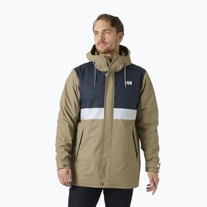 Férfi vitorláskabát Helly Hansen Moss Insulated Coat pebble (Moss Insulated Coat 54602_757) kép