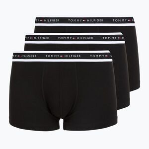 Férfi boxer nadrág Tommy Hilfiger Trunk black/black/black (Trunk UM0UM039810XU) kép