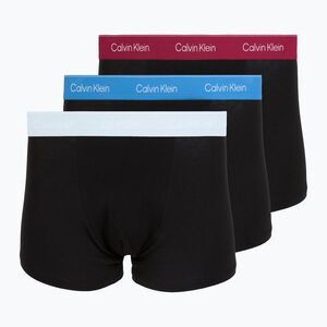 Férfi boxer nadrág Calvin Klein LV00NB4286 Relaxed Fit Trunk black bodies w/ poseidon blue/plein (LV00NB4286 Relaxed Fit Trunk LV00NB42864M5) kép