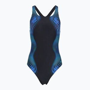 Női egyrészes fürdőruha Speedo Print Medalist anthracite (Print Medalist 8-A000266002) kép