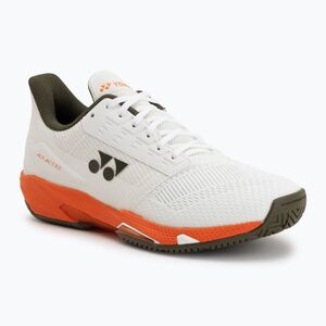 Női teniszcipő YONEX Power Cushion Ad-Accel white/orange (Power Cushion Ad-Accel STFAA25WO37) kép