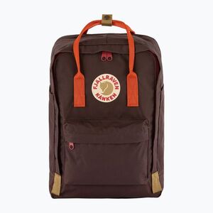 Városi hátizsák Fjällräven Kanken Koncept Laptop 15" 18 l black oak/rowan red (Kanken Koncept Laptop 15 F23200411) kép