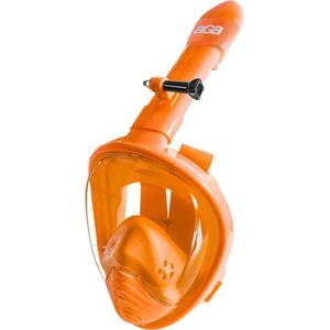 Aga DS1111 Teljes arcú gyerek snorkel maszk, XS, narancsszín kép