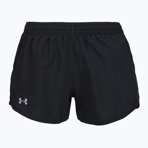 Under Armour Fly By 3" női futónadrág fekete/fekete/fényvisszaverő (Fly By 3" 1382438-001) kép