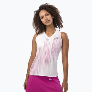 Női tenisztrikó HEAD Performance vivid pink/print perf (Performance 814604) kép