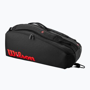 Wilson Clash V3 Super Tour 6PK fekete/ infravörös teniszzsák. Méret: 76 x 21 x 50 cm kép
