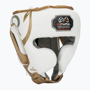 Rival RHG100 Professzionális Fejvédő Fehér/Arany Boksz Sisak (RHG100 Professional Headgear RHG100-WHITE/GOLD) kép