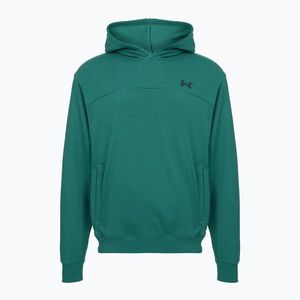 Férfi kapucnis pulóver Under Armour Rival LW Hoodie rack green/black (Rival LW Hoodie 6012335-338) kép