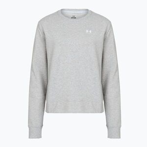 Női pulóver Under Armour Sport Terry Crew mod gray light heather/white (Sport Terry Crew 6011016-011) kép