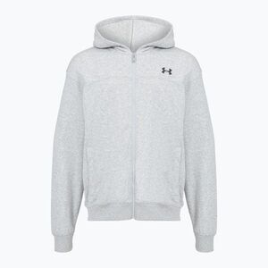 Férfi pulóver Under Armour Rival LW FZ mod gray light heather/black (Rival LW FZ 6009346-011) kép