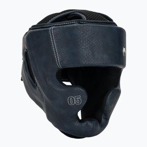 Boksz fejvédő Venum Impact Evo Scales Headgear midnight blue (Impact Evo Scales Headgear VENUM-05804) kép