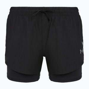 Női futóshort Under Armour Velociti Pro 4" 2N1 ultimate black/ultimate black/ultimate black (Velociti Pro 4" 2N1 6009610-008) kép