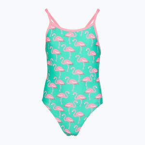 Gyermek egyberészes fürdőruha Funkita Single Strap One Piece go flamingo! (Single Strap One Piece FKS030G0054708) kép