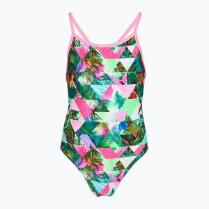 Gyermek egy részes úszódressz Funkita Single Strap One Piece sub lime (Single Strap One Piece FKS030G7229808) kép