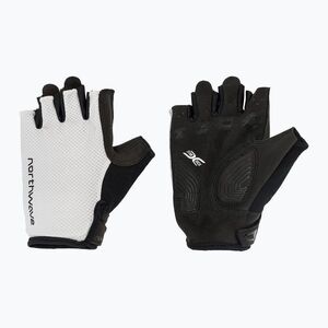 Férfi kerékpáros kesztyűk Northwave Active Max Short Finger light grey (Active Max Short Finger C89262125) kép
