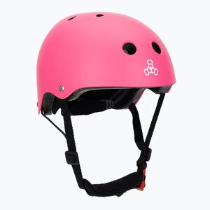 Gyermek sisak Triple Eight Youth Lil 8 Staab neon pink (Youth Lil 8 Staab 3931) kép