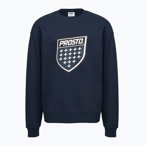Férfi pulóver PROSTO Big Shield Crewneck navy (Big Shield Crewneck KL261MSWE1031) kép