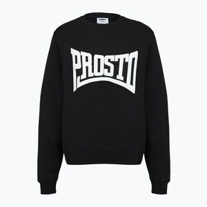 Férfi pulóver PROSTO Ever Crewneck black (Ever Crewneck KL261MSWE1042) kép
