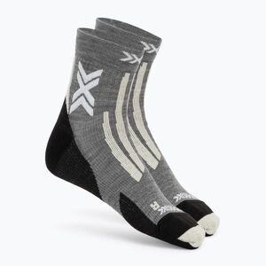 Zokni X-Socks Hike Discover Merino Ankle seal grey/light sand (Hike Discover Merino Ankle XS-TXDMS25U) kép