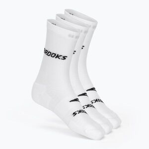 Futózokni Brooks Run-In Crew 3-Pack white (Run-In Crew 280538189.025) kép
