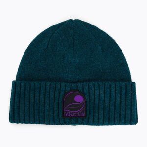 Téli sapka Patagonia Brodeo Beanie pass it around: glacial blue (Brodeo Beanie 29206) kép