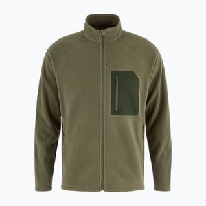 Férfi polár pulóver Fjällräven Kaipak laurel green/deep forest (Kaipak F12600321) kép