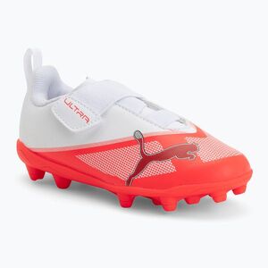 Gyermek focicipők PUMA Ultra 7 Play V FG/AG RB Jr ultra red/puma black/puma white (Ultra 7 Play V FG/AG RB Jr 109175 01) kép