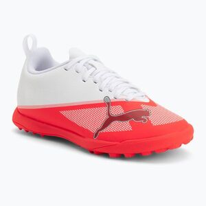 Gyermek focicipők PUMA Ultra 7 Play TT Jr ultra red/puma black/puma white (Ultra 7 Play TT Jr 109169 01) kép