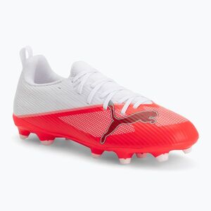 Gyermek focicipők PUMA Ultra 7 Match FG/AG Jr ultra red/puma black/puma white (Ultra 7 Match FG/AG Jr 109116 01) kép