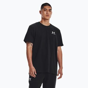 Férfi Under Armour Logo Emb Heavyweight póló fekete/fehér (Logo Emb Heavyweight 1373997) kép