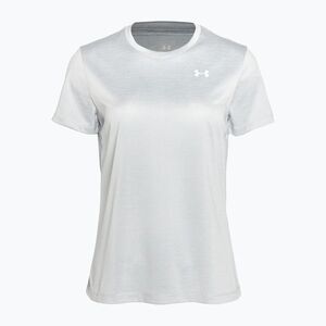 női edzőpóló Under Armour Tech C-Twist halo gray/white (Tech Twist 1384230-014) kép