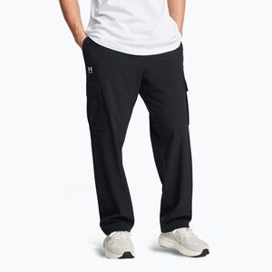 Férfi Under Armour Vibe Wibe Woven Cargo nadrág fekete/fehér (Vibe Woven Cargo 1386558-001) kép