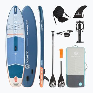 Deszka SUP AQUASTIC Perth Pro 11'2" allround fehér (Perth Pro 11'2" allround AQS-B5I021-WT) kép