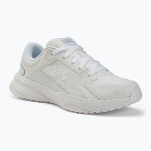 Under Armour Edge Leather fehér/fehér/halószürke férfi edzőcipő (Edge Leather 3028375-100) kép