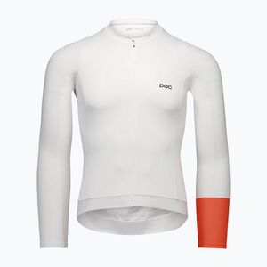Férfi kerékpáros hosszú ujjú felső POC Cadence Jersey hydrogen white (Cadence Jersey 52784) kép