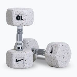 Súlyzók Nike Strength Grind Hex Dumbbell 2 x 10 kg wolf grey (Grind Hex Dumbbell DGHK-1110) kép