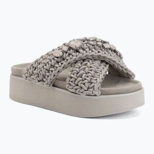 Női papucsok INUIKII Woven Stones Platform stone grey (Woven Stones Platform 1004-005-0043) kép