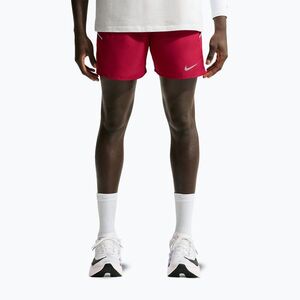 Férfi futónadrág Nike Miler tough red/sport red (Miler Dri-Fit Brief Lined 5" IF2060-608) kép