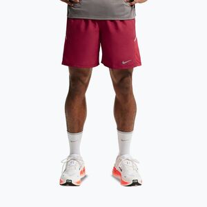Férfi futónadrág Nike Miler tough red/sport red (Miler Dri-Fit 2in1 7" IF2054-608) kép