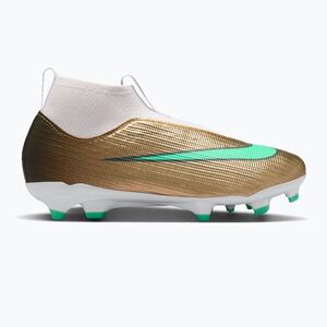 Gyermek focicipők Nike Jr. Mercurial Superfly 11 Academy "Kylian Mbappé" metallic gold/green glow (Mercurial Superfly 11 Academy "Kylian Mbappé" Jr MG IU1782-701) kép