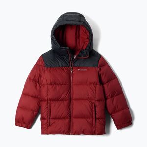 Gyerek bélelt kabát Columbia Puffect Hooded Red Oxide/Black (Puffect Hooded 2096272632) kép