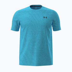 Férfi edző póló Under Armour Vanish Seamless Novelty SS fresco blue/ultimate black (Vanish Seamless Novelty 6010603-481) kép