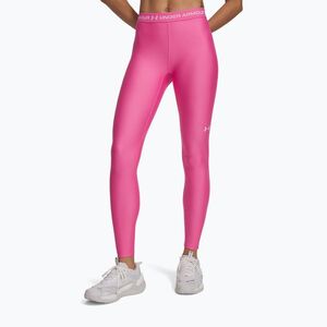 Női edzőleggingsek Under Armour HeatGear Leggings pink frenzy/prime pink (HeatGear 6010002-637) kép