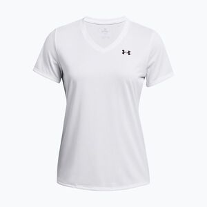 Női edző póló Under Armour Tech SSV Solid white/black (Tech SSV Solid 1384229-100) kép
