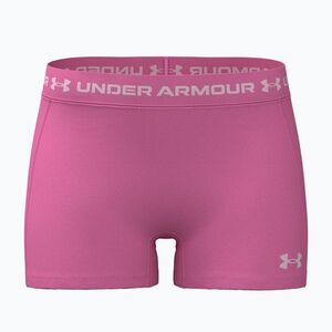 Női edző rövidnadrág Under Armour HeatGear Shorty pink frenzy/prime pink (HeatGear Shorty 6010725-637) kép
