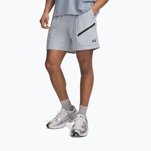Férfi edző rövidnadrág Under Armour Unstoppable Woven Shorts blue fog/black (Unstoppable Woven 6009361-034) kép