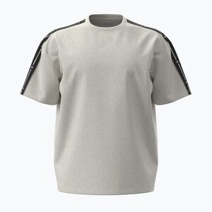 Férfi póló Under Armour Icon HWT Tee Taped summit white/black (Icon HWT Tee Taped SS 6013401-110) kép
