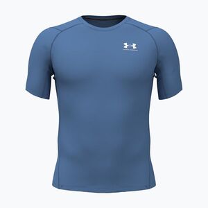 Férfi edző póló Under Armour HG Armour Comp aegean blue/white (HG Armour Comp 1361518-430) kép